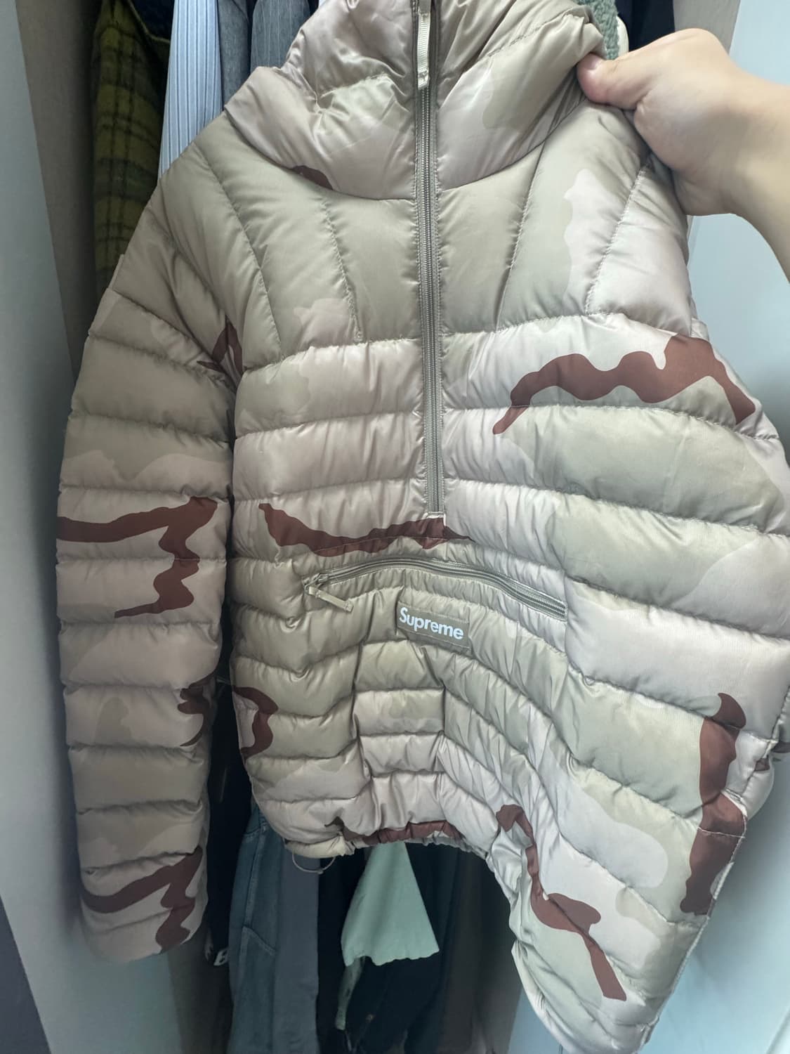 [m]24f/w 슈프림 마이크로 다운 패딩 상품이미지3