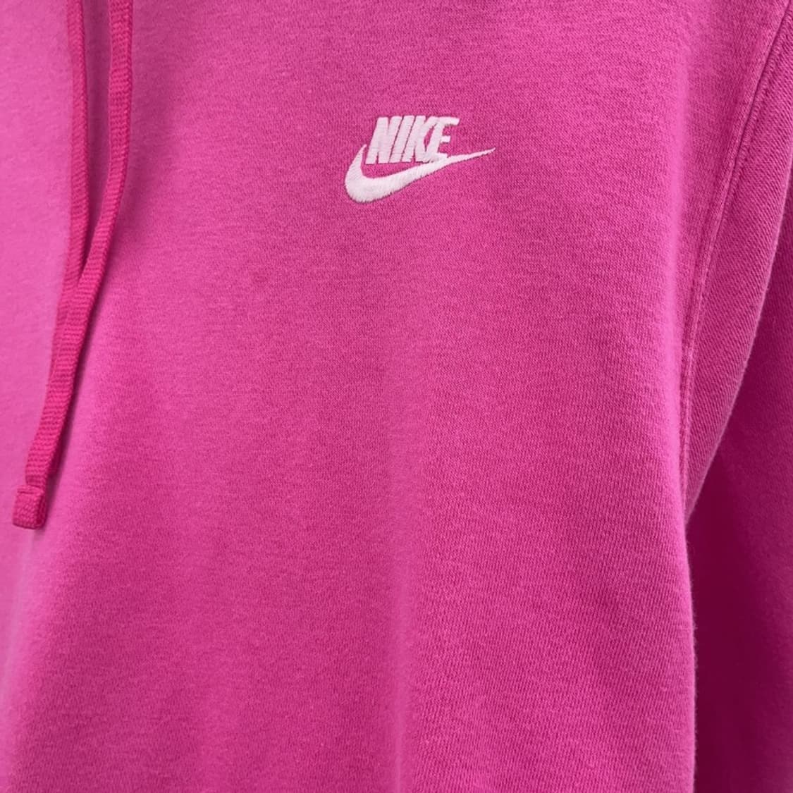 나이키 NSW 클럽 플리스 풀오버 Y2K 핫핑크 후드티 XL C09573 상품이미지8