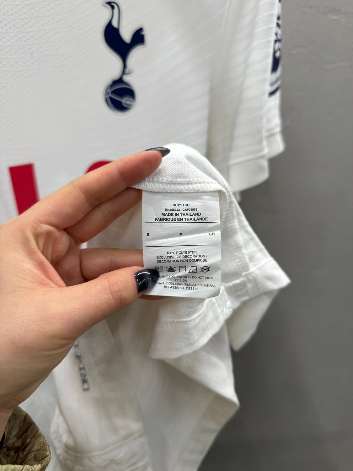 21-22시즌 토트넘 홈 손흥민 유니폼 져지 S 상품이미지9