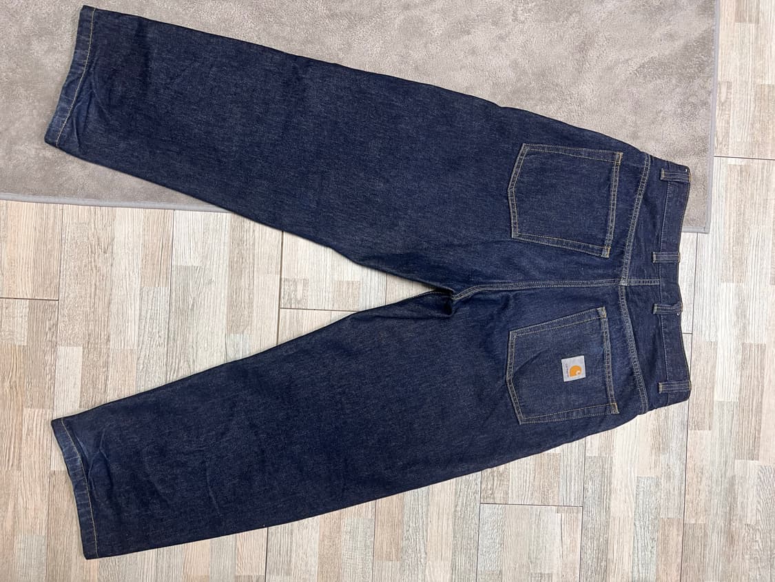 칼하트 브랜든 팬츠 블루 린스드 M 상품이미지2