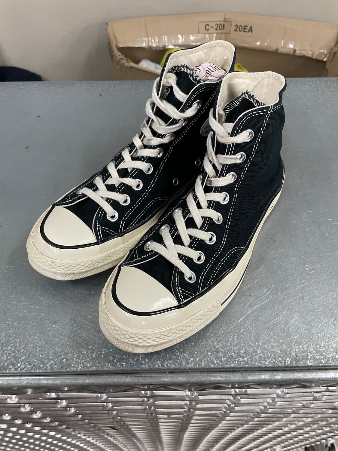 컨버스 척 70 클래식 블랙 250 상품이미지2