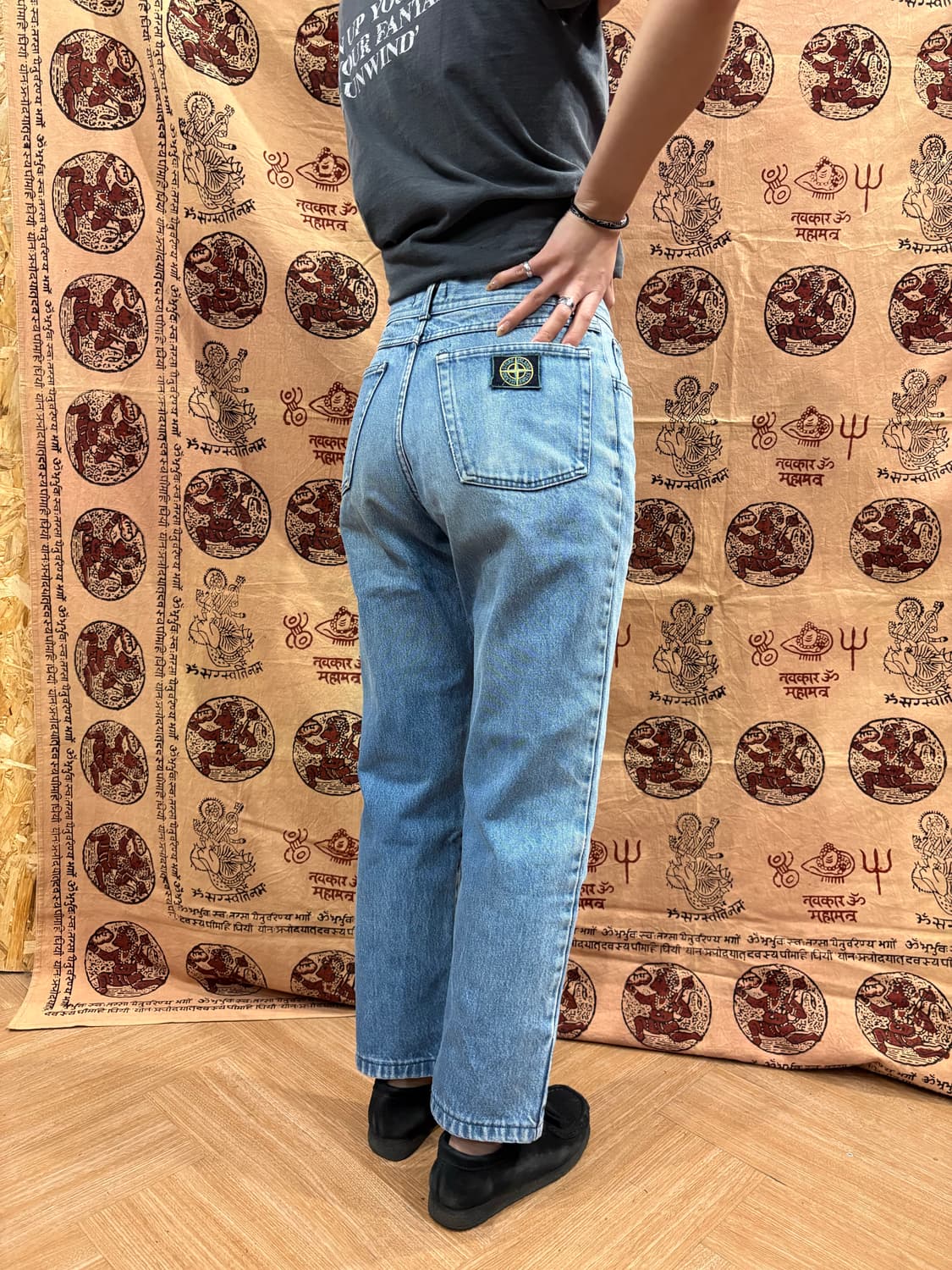 90s 스톤아일랜드 그린엣지 데님 상품이미지1