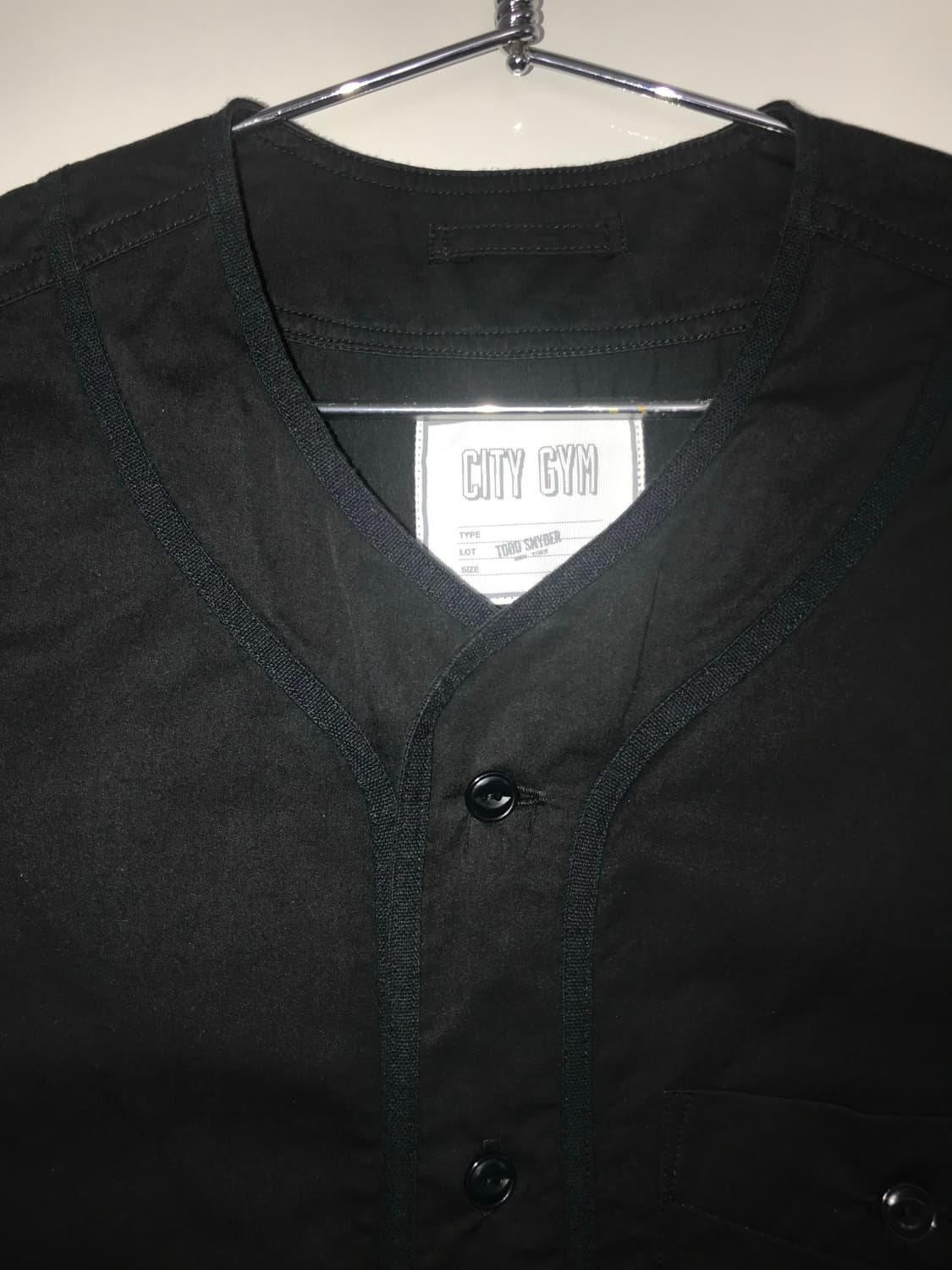 (UNISEX) CITY GYM Baseball Shirts 상품이미지7