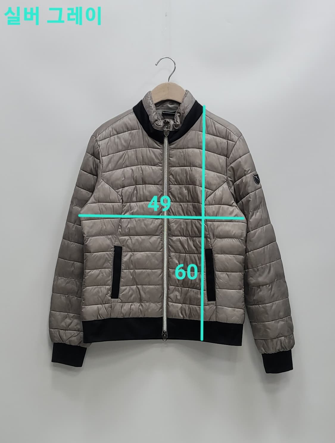 쉐르보 골프 경량 패딩 / 여 44 (91~94) 실버 그레이
 상품이미지10