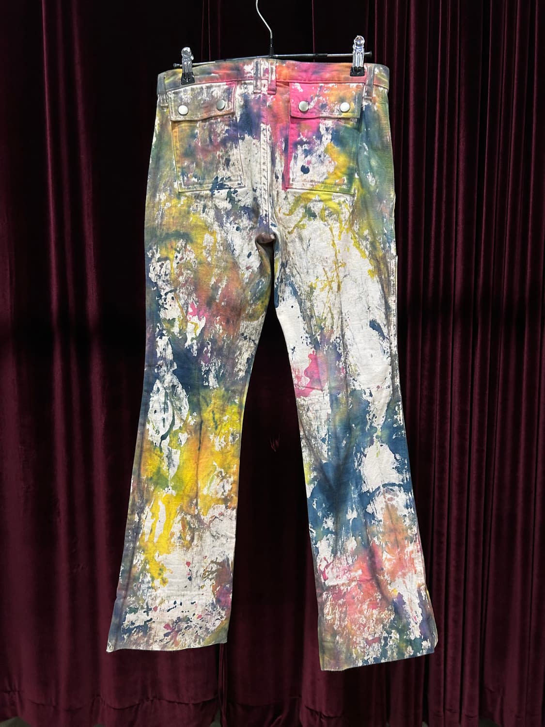 DIXIE JEANS painting flare pants 상품이미지6