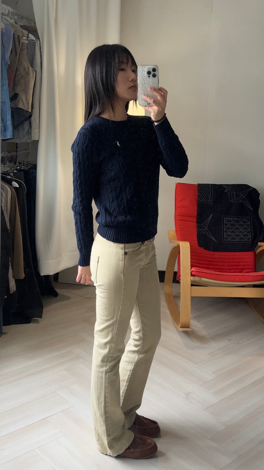 [TOMMY HILFIGER] beige cotton pants 상품이미지10