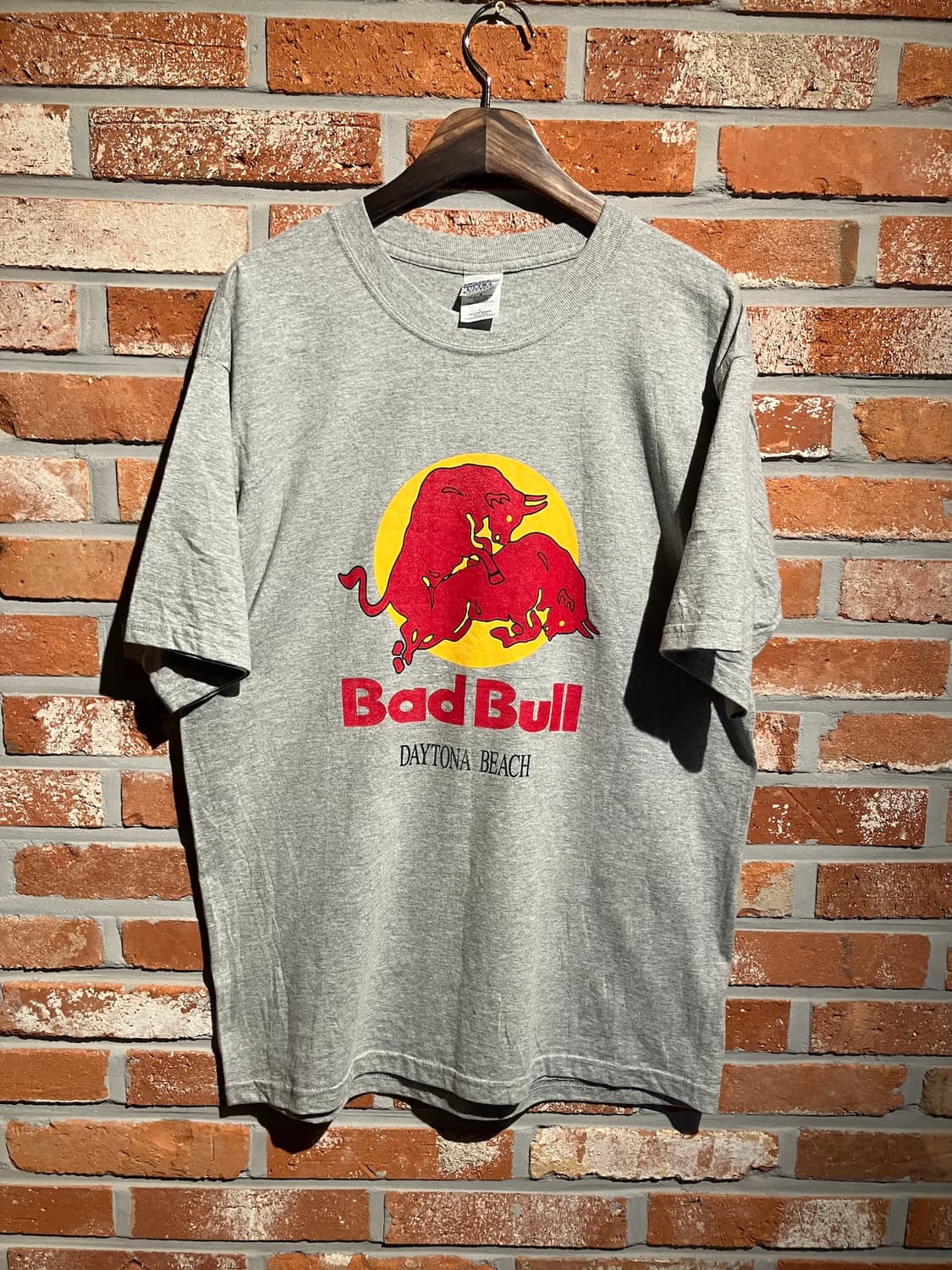 빈티지 레드불 패러디 반팔 티셔츠 상품이미지2