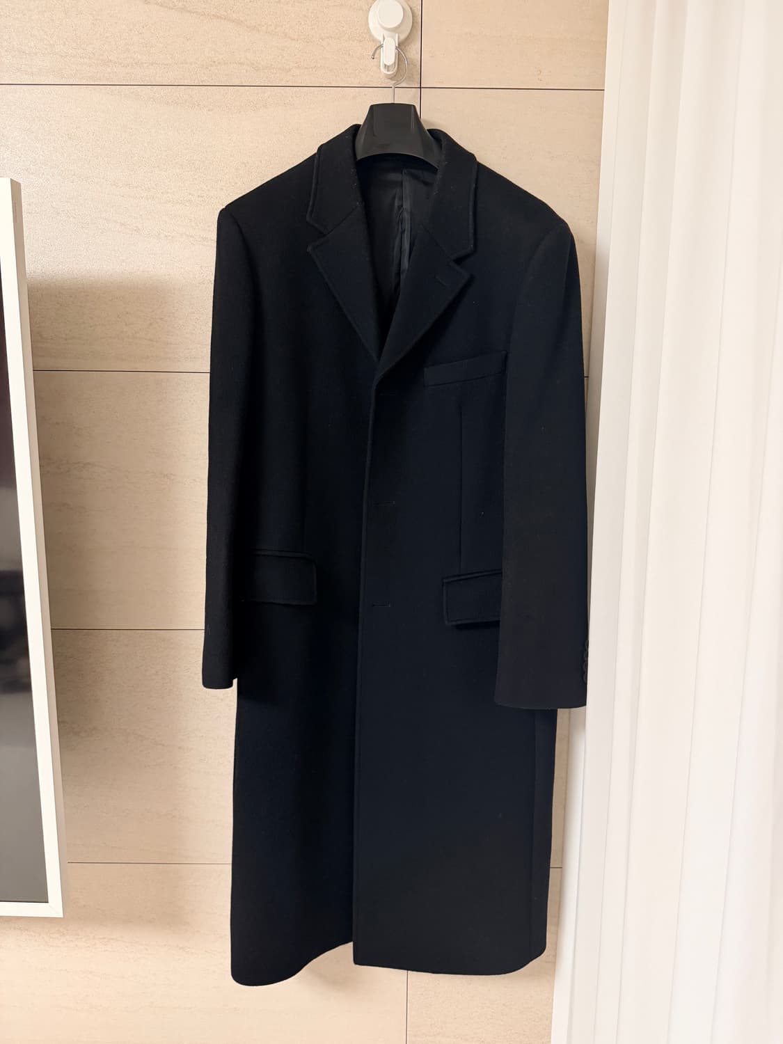 MNGU / 체스터필드 코트 블랙 / L 상품이미지1