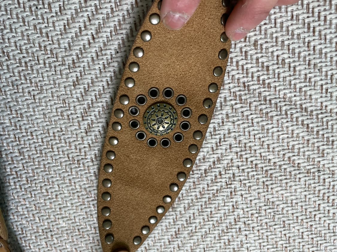 빈티지 네이티브 웨스턴 스트랩 벨트  J04078 상품이미지4