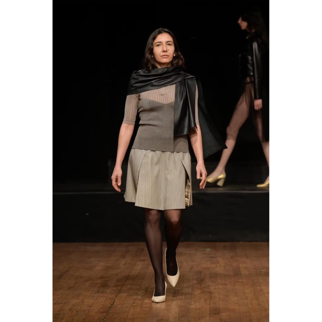 maryam nassir zadeh leather scarf 상품이미지2