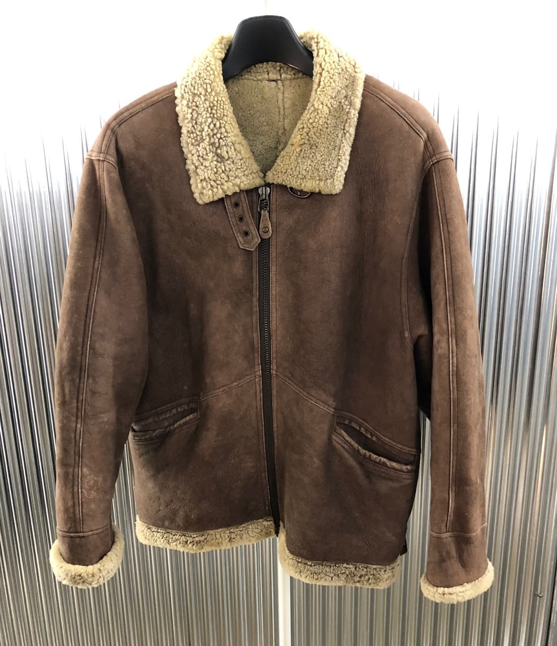 리얼레더 양가죽 양털 무스탕 자켓 100 상품이미지2