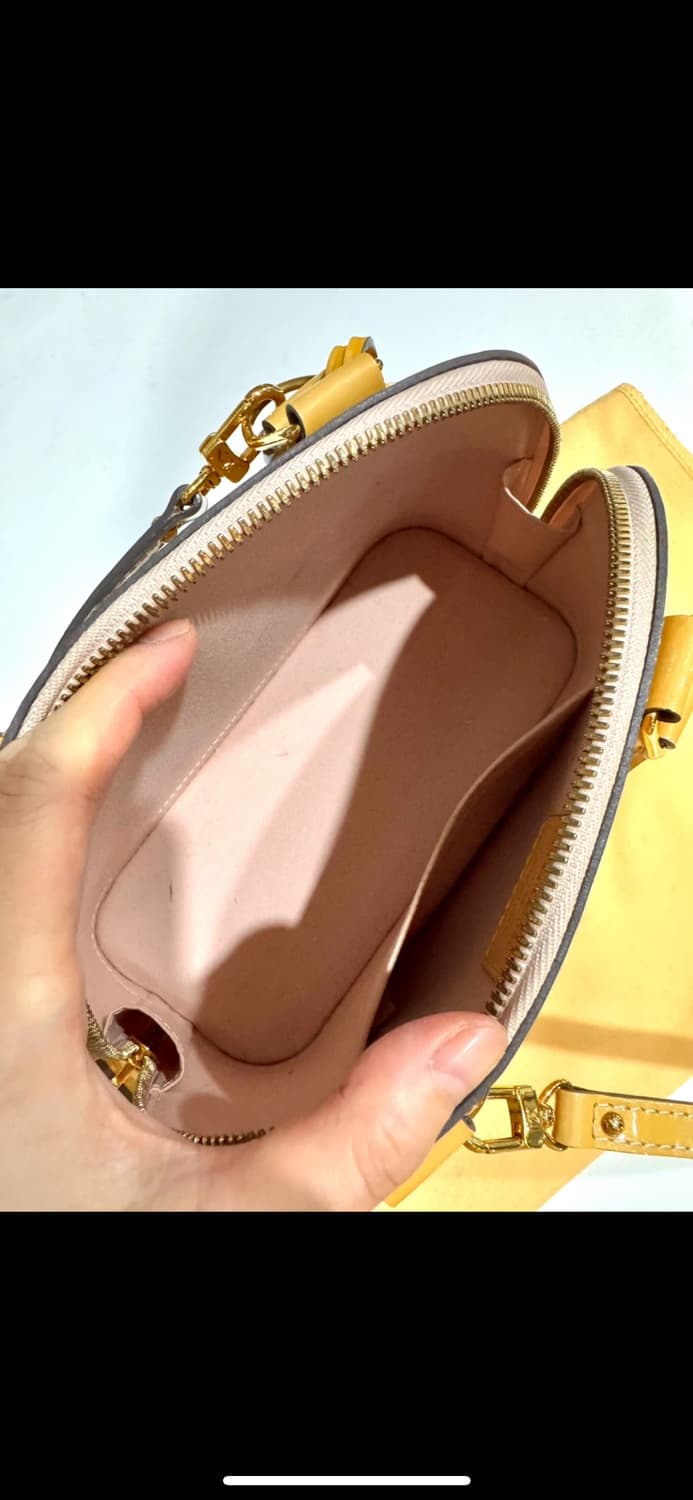 루이비통 알마 BB 베르니 옐로우 상품이미지7