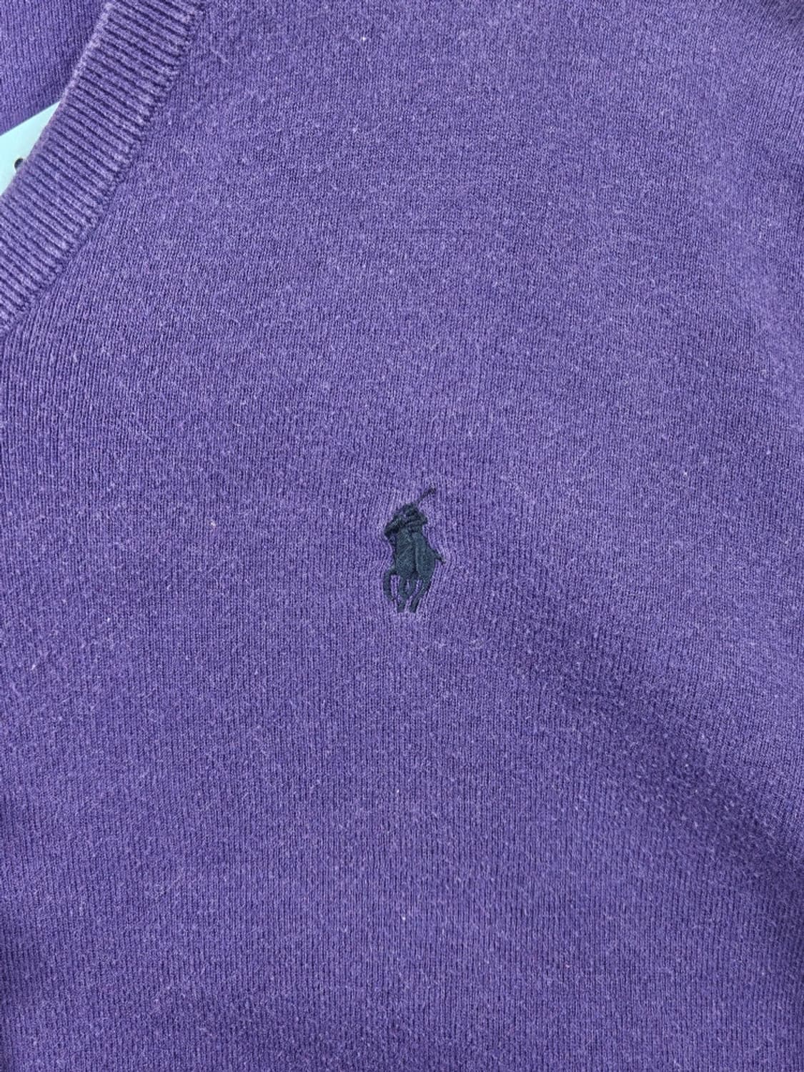 폴로랄프로렌 브이넥 피마코튼 니트 스웨터 ( L ) / 11601 상품이미지7