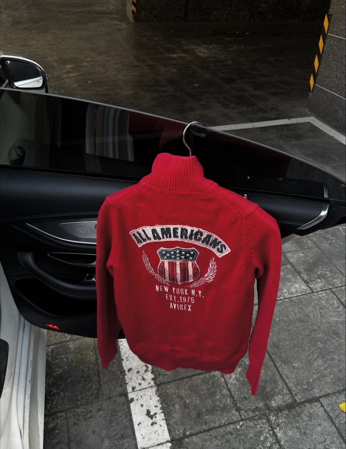 아비렉스 우먼 풀 니트 집업 상품이미지4