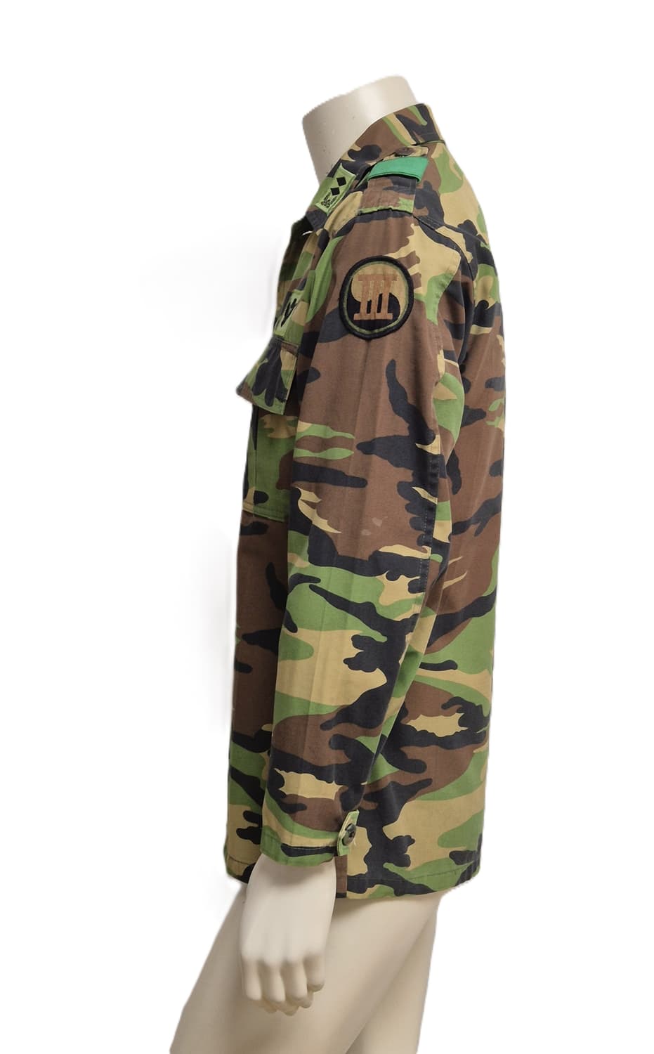 육군 구형 703특공연대 보병 중위 후기형 동계 전투복 상의 자켓 (M) 상품이미지2