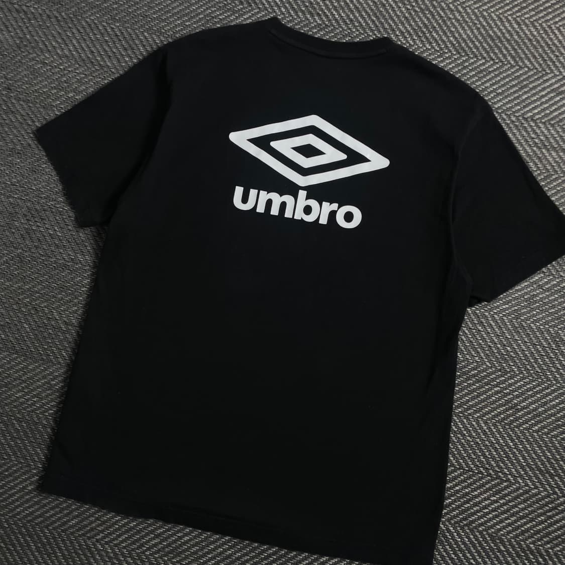 엄브로 빅로고 박시핏 블랙 반팔 티셔츠 y 4192 상품이미지1