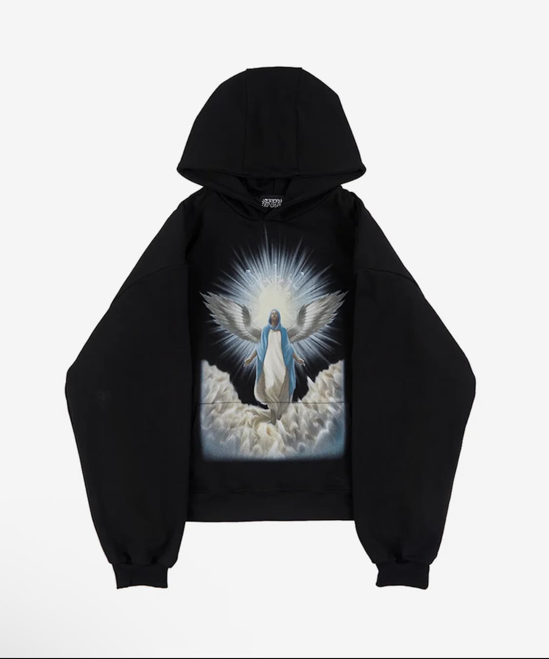 선데이오프클럽 블랙 레이어드 후드 2 상품이미지1