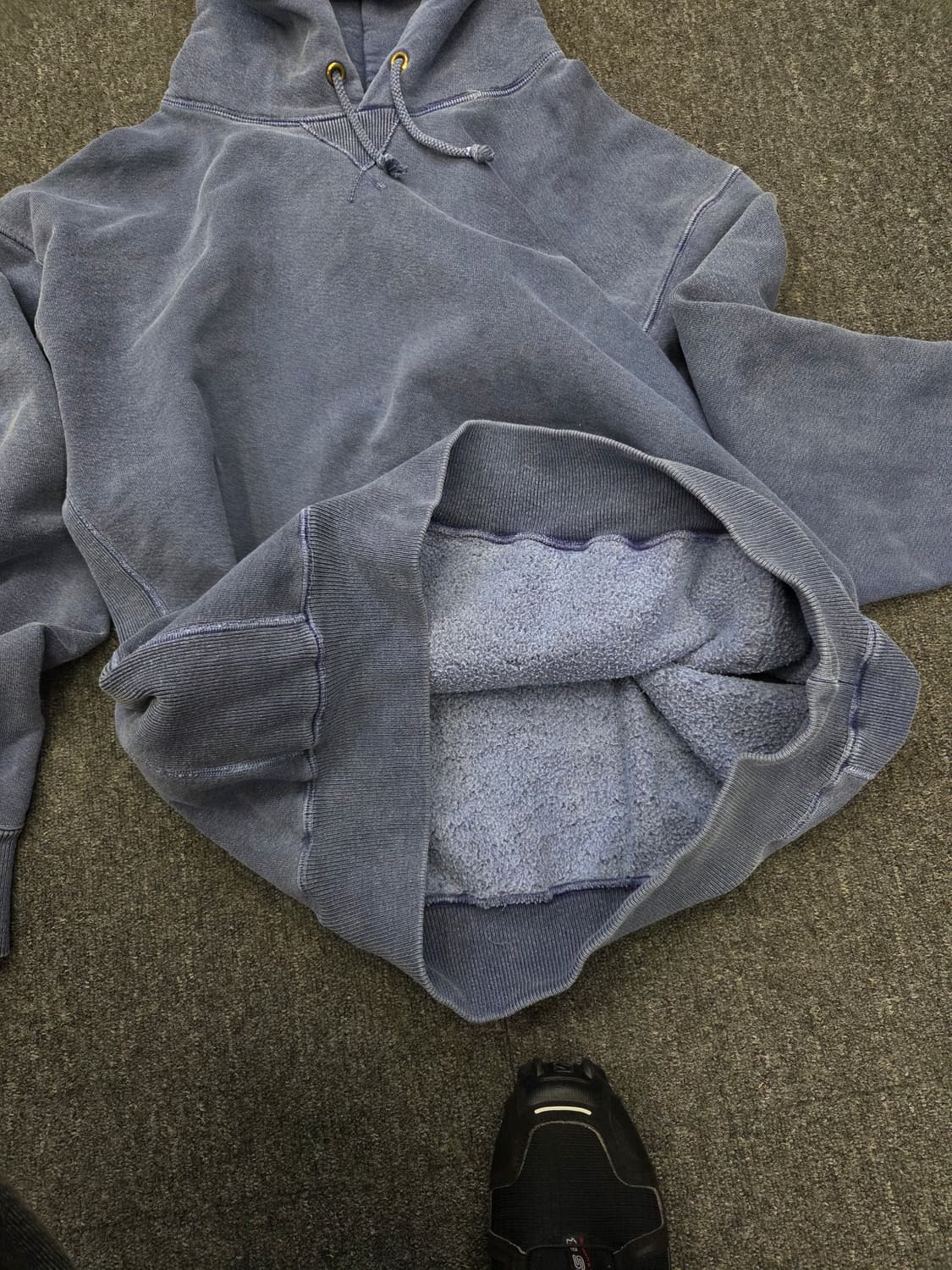 90's Ships outfitters 페이드 후드셔츠 상품이미지4