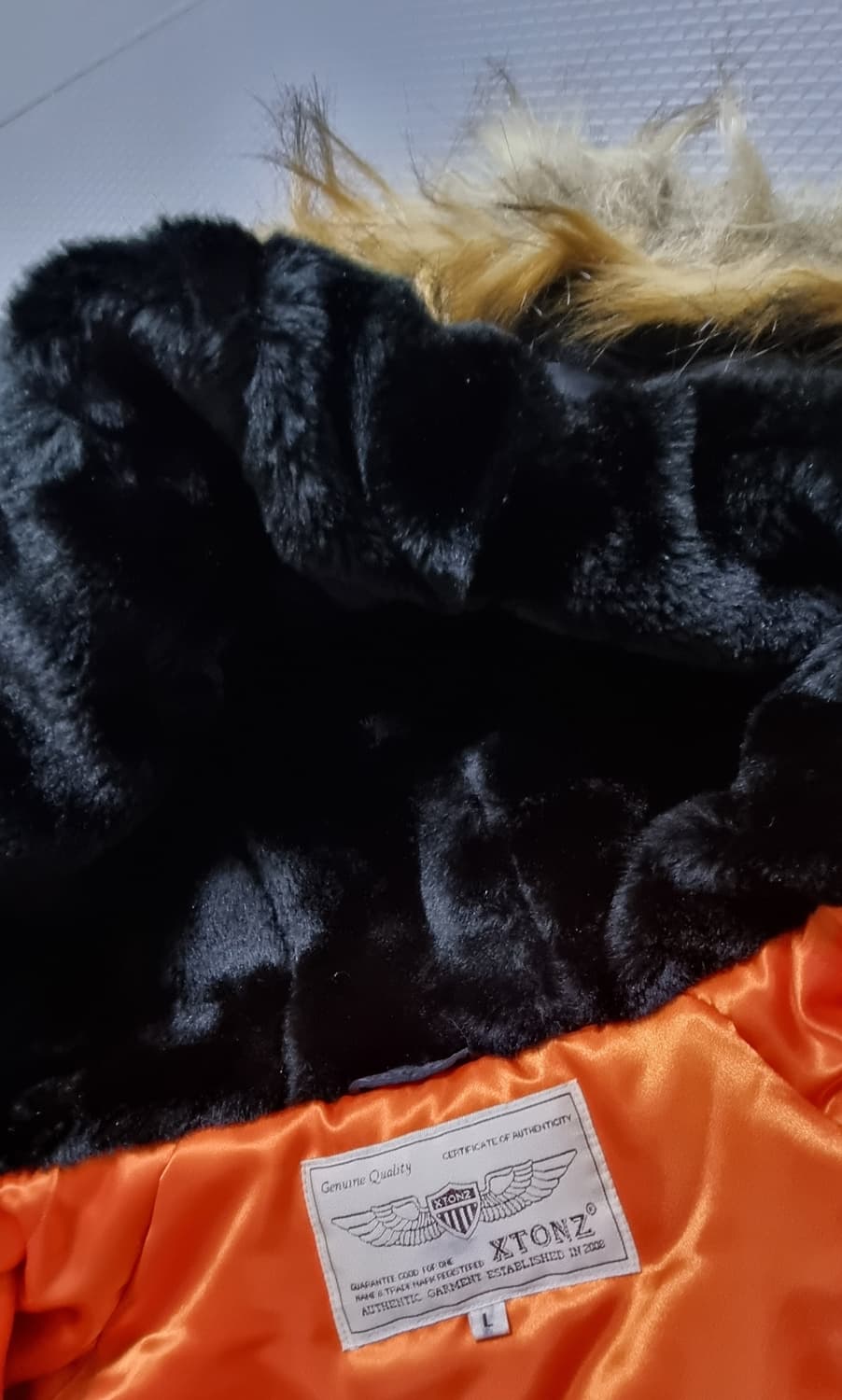 엑스톤즈 XJ7 베이직 N3B 후드 패딩 자켓(남녀공용) 상품이미지10