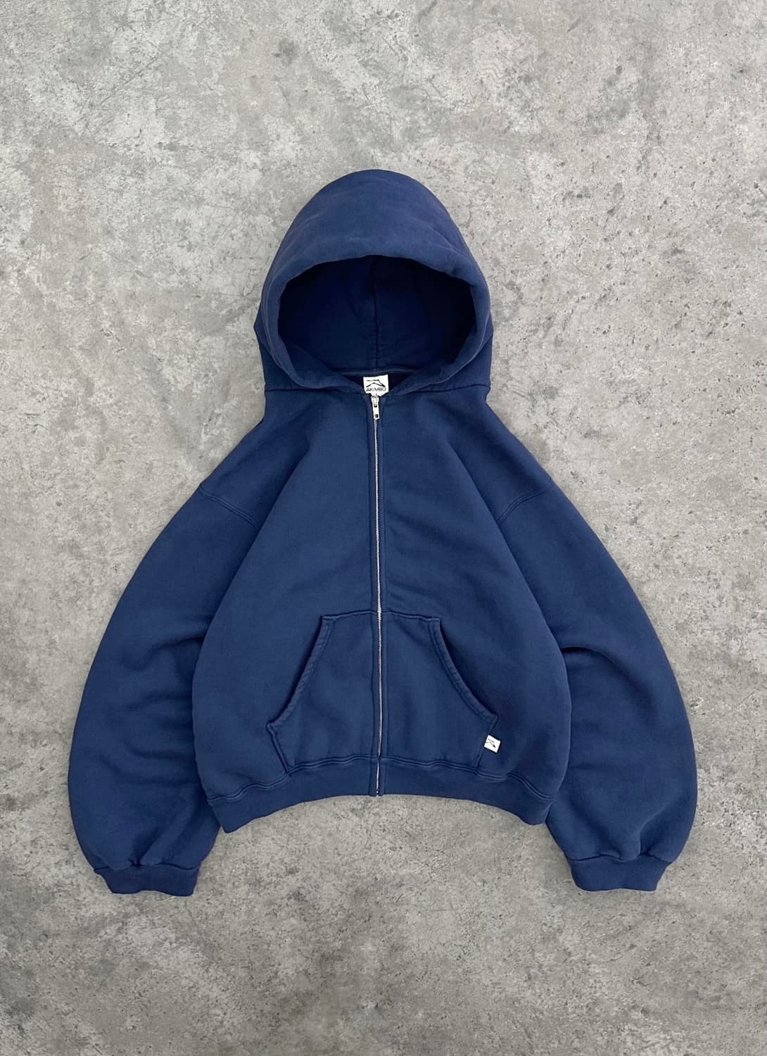 Akimbo club zip up hoodie navy 아킴보 클럽 상품이미지1