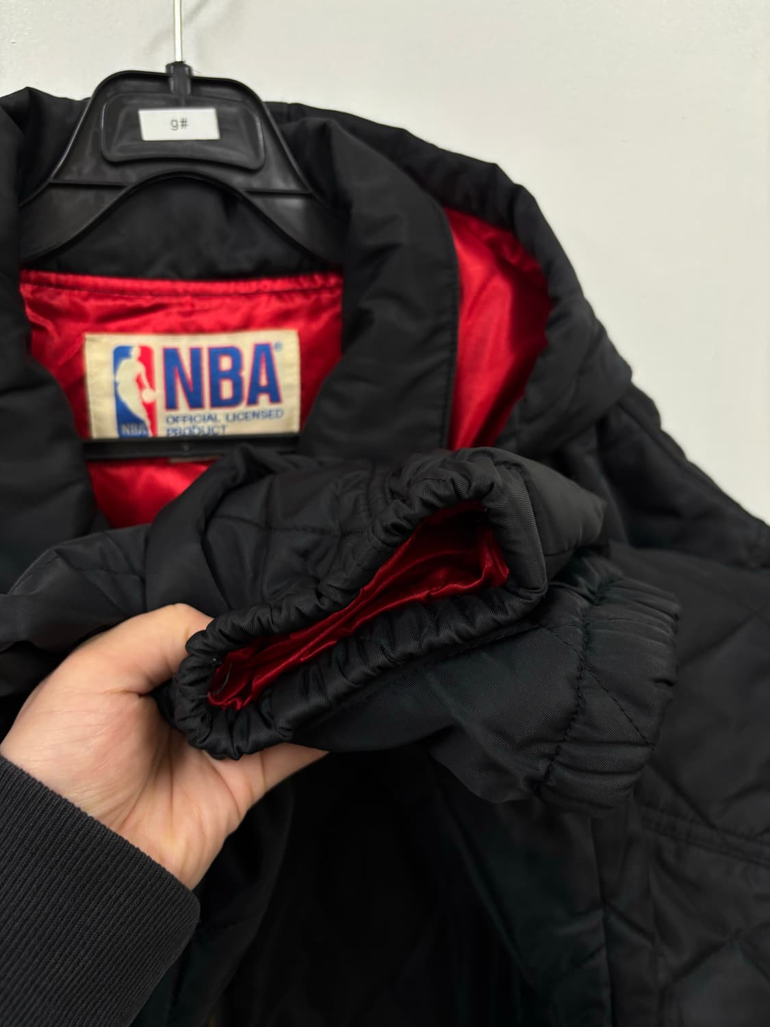 NBA 올드스쿨 후드탈착 퀄팅점퍼  상품이미지5