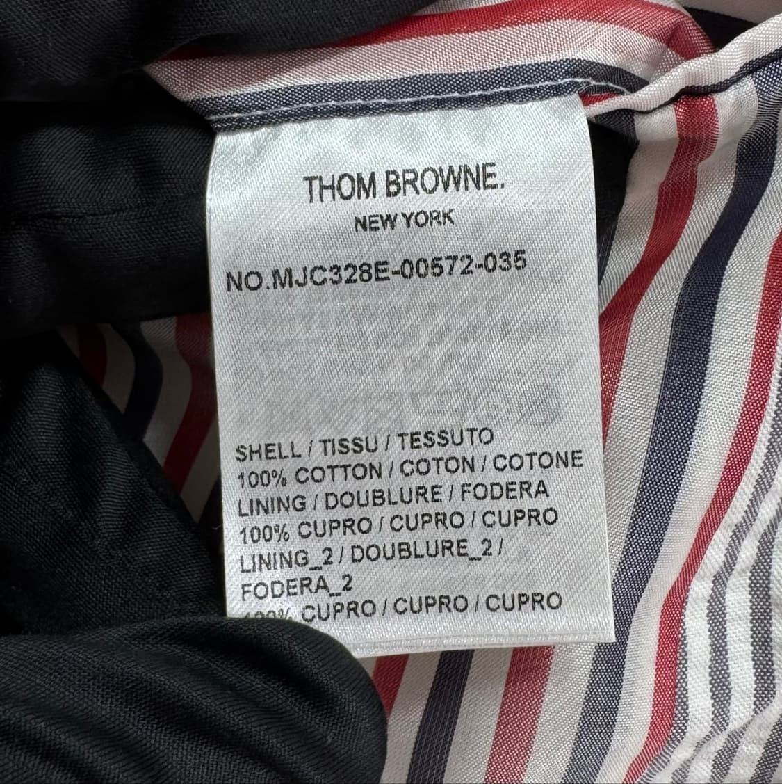 [4사이즈] 톰브라운 스트라이프 시어서커 블레이저 (MJC328E) 상품이미지7