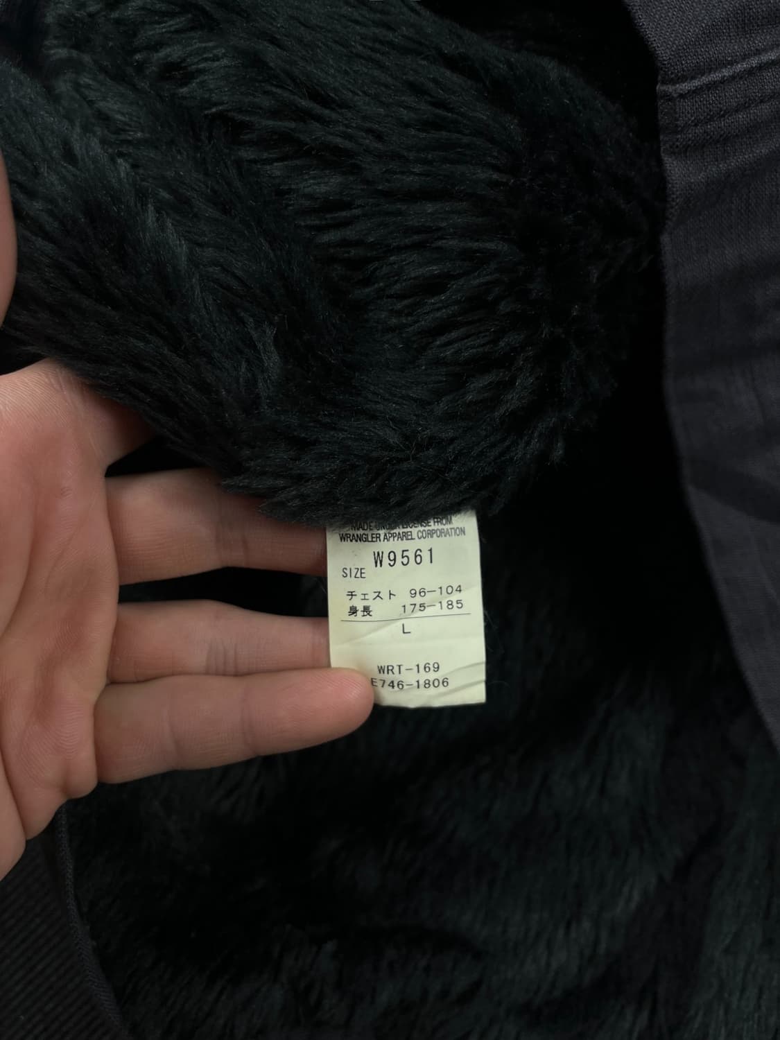 Wrangler 밀리터리 퍼 자켓 상품이미지8