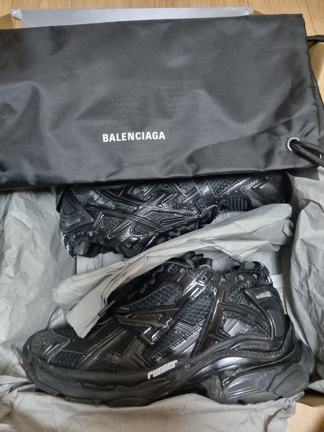 발렌시아가 뉴러너 블랙 37사이즈 상품이미지8