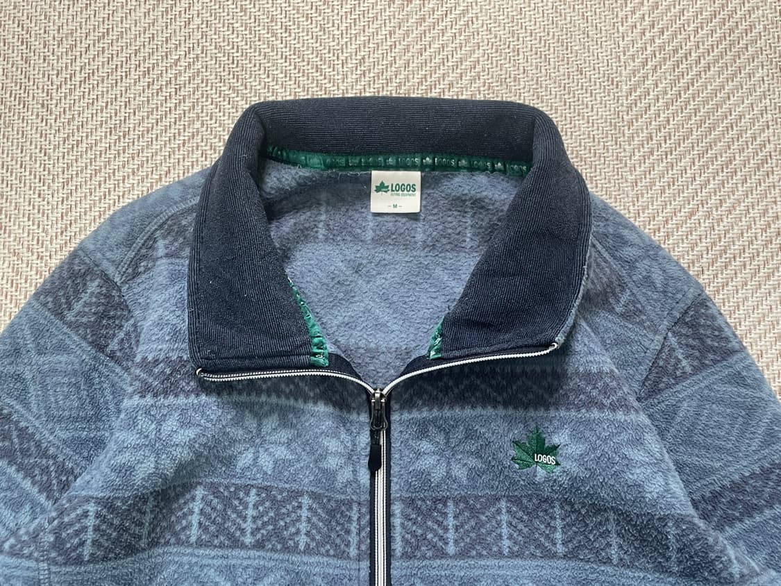 Logos 빈티지 노르딕패턴 플리스 집업 J04156 상품이미지4