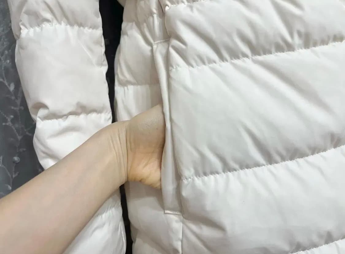 엘르골프 구스다운 상태최상/패딩/호칭90 상품이미지3