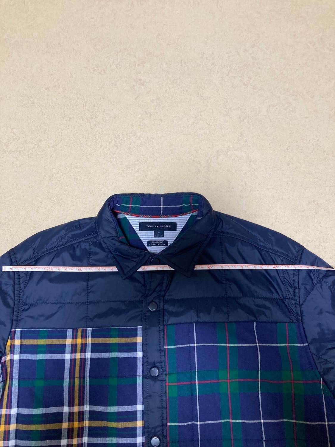 타미힐피거 퀼티드 셔츠자켓(M 중고) 상품이미지9