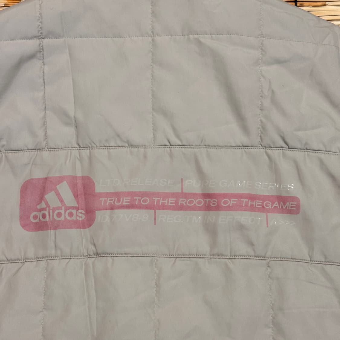 90s 아디다스 아이보리 패딩 베스트 XL 상품이미지4