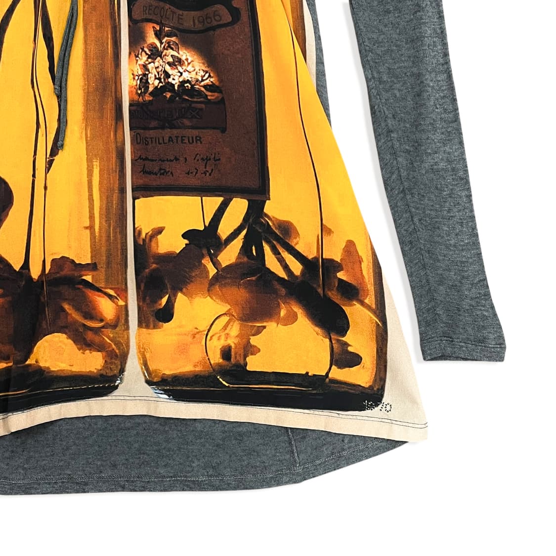 Graphic Scarf Docking Cotton Dress 상품이미지5