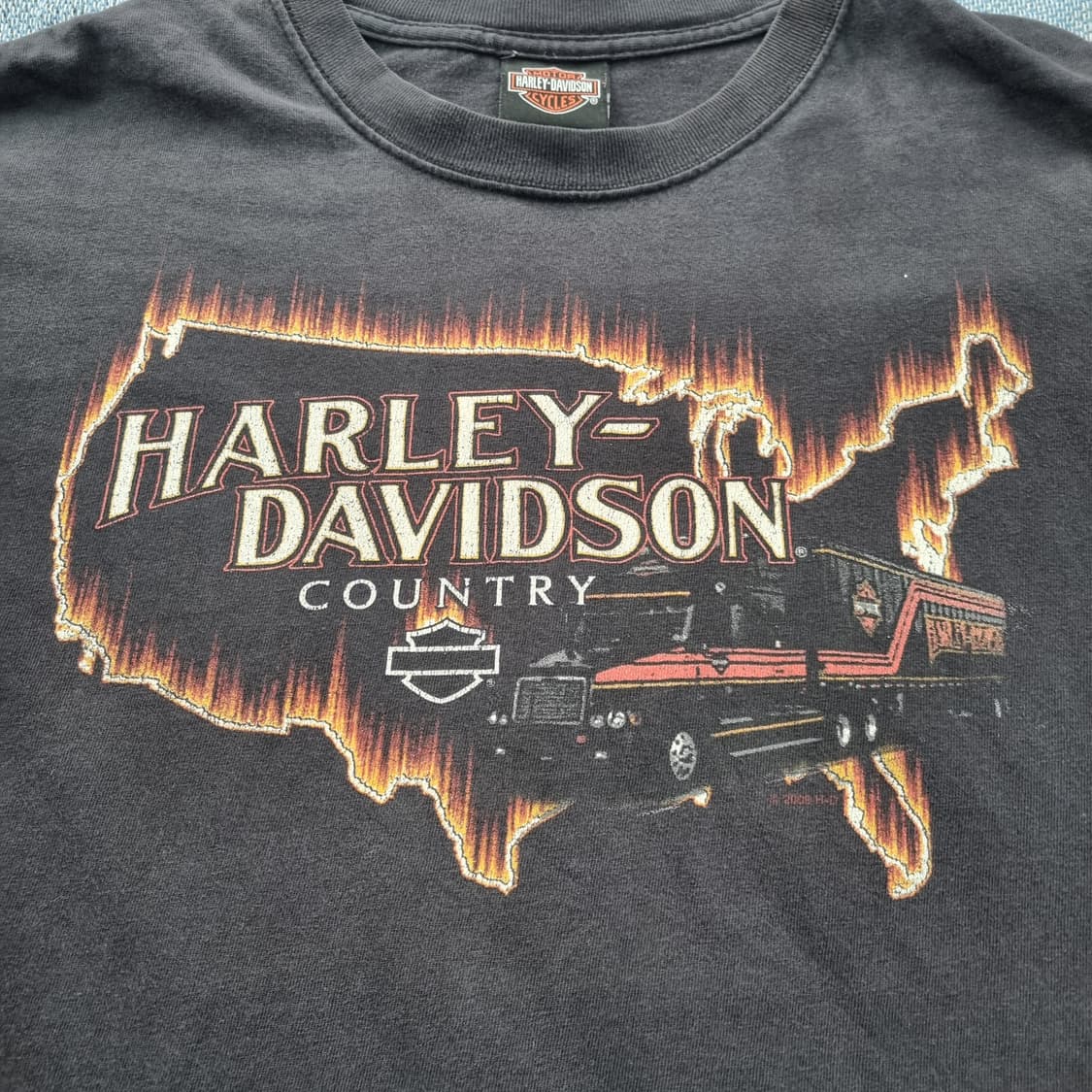 할리데이비슨 빈티지 티셔츠 (HARLEY-DAVIDSON) 상품이미지2