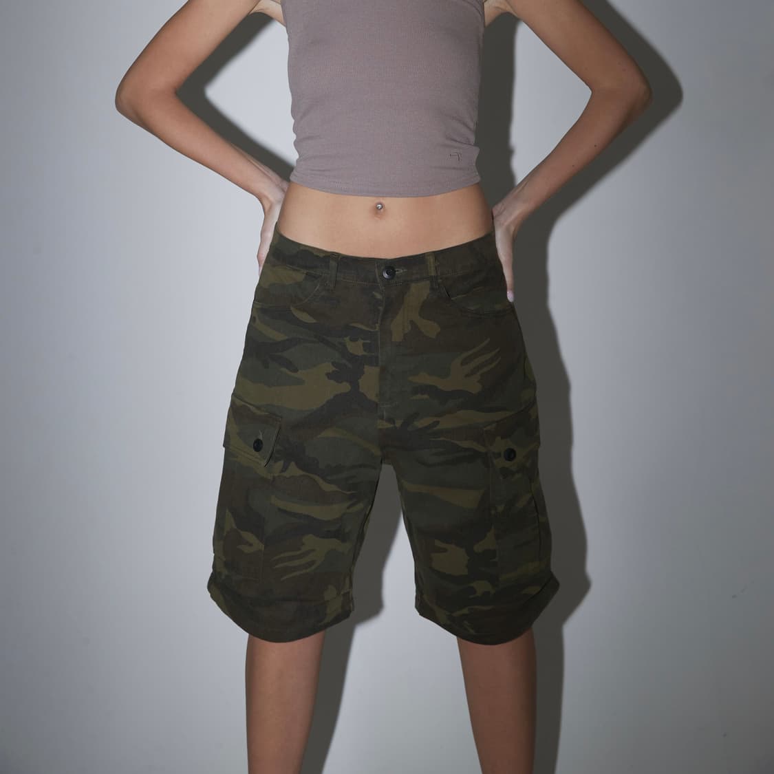 deepinblue 딥인블루 카모 카고 버뮤다 팬츠 상품이미지8