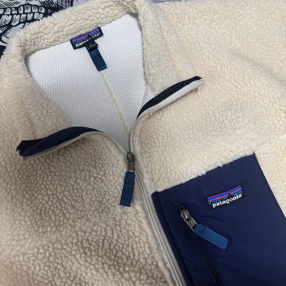 파타고니아 레트로 후리스 집업 L사이즈  상품이미지2