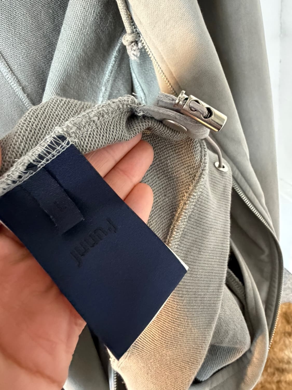 준지 오버사이즈 후드집업  상품이미지7