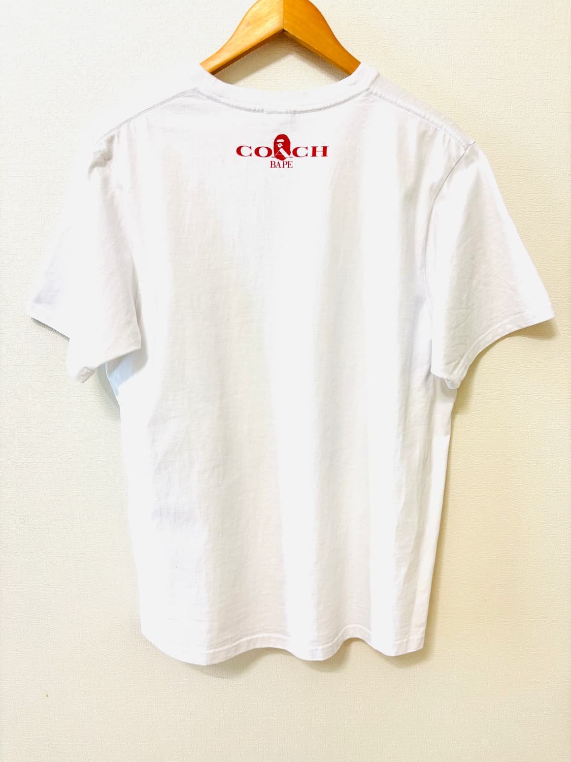 20ss BAPE X COACH 멀티 컬러 마일로 티셔츠 L 상품이미지5