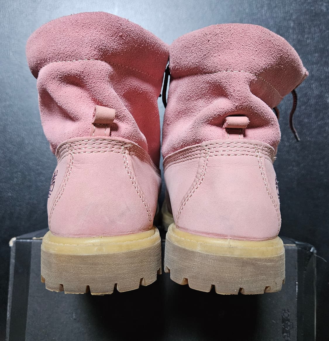 240 팀버랜드 롤탑 워커 핑크 레어템 상품이미지4