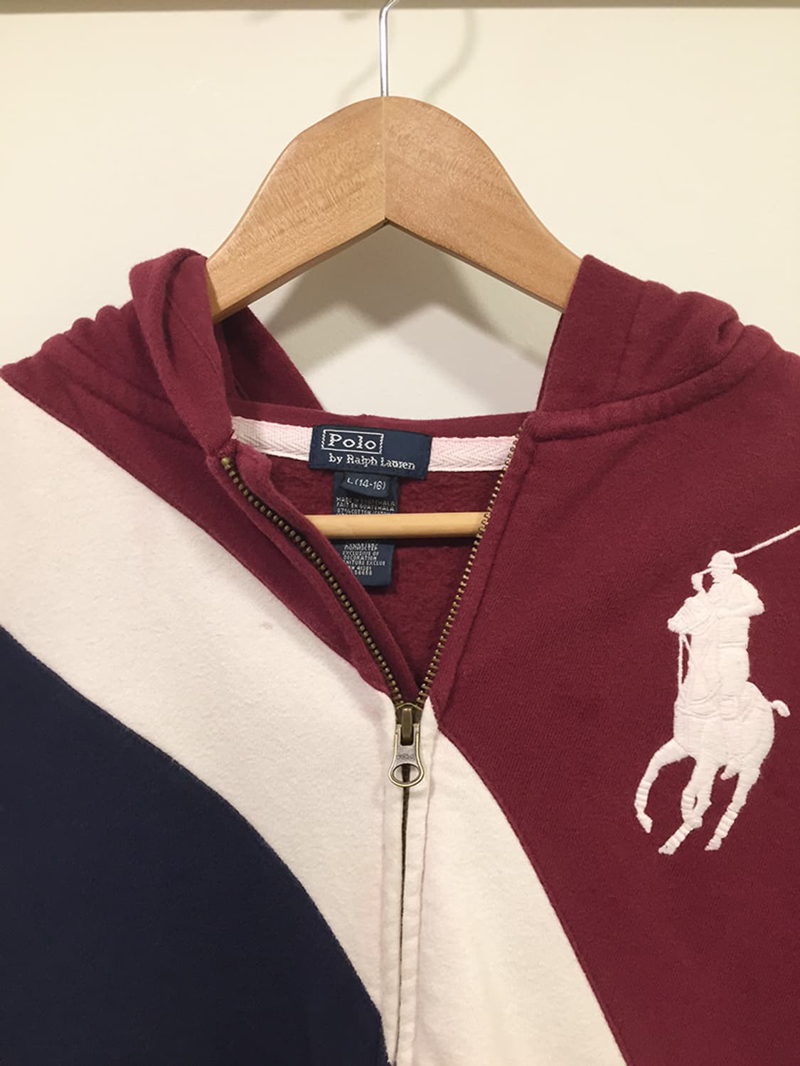 여성 폴로 빅포니 후드집업 95 상품이미지3