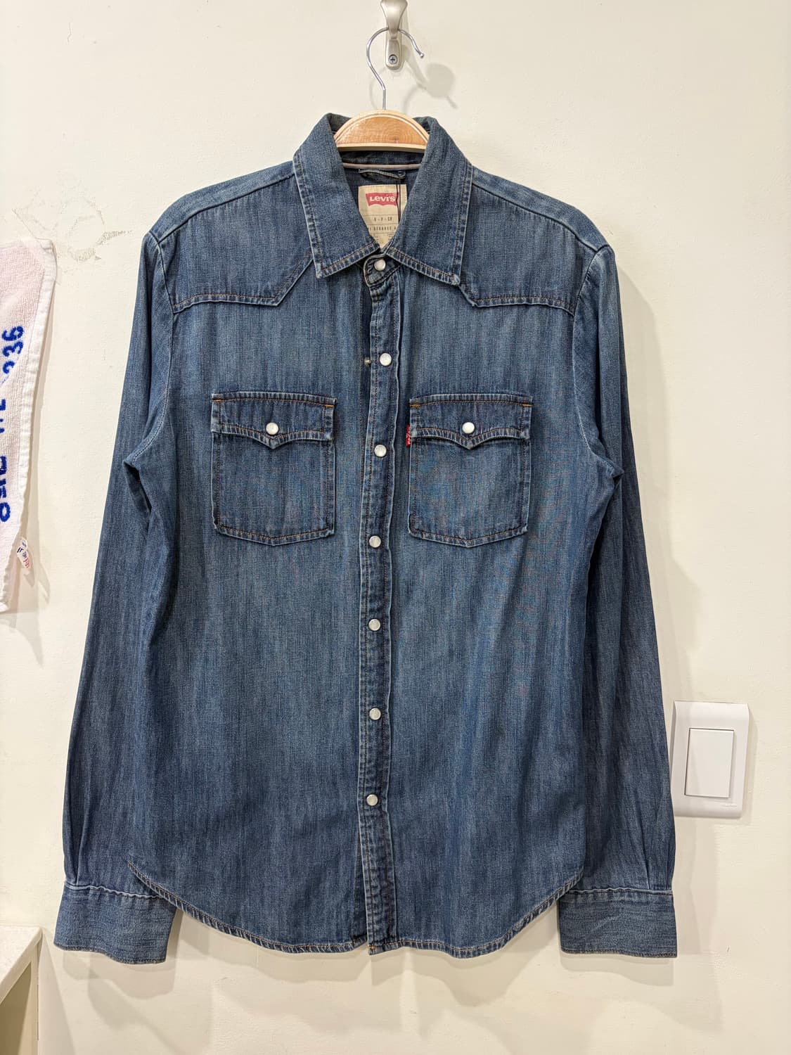 34. 리바이스 데님셔츠 청셔츠 상품이미지1