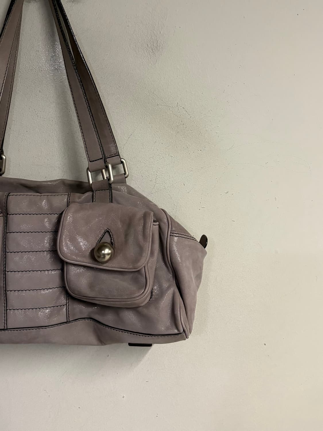 ESCADA taupe gray shoulder bag  상품이미지4