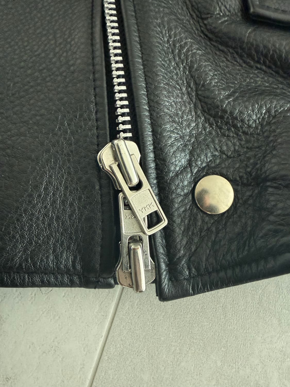 Lofi 소가죽 가죽자켓 XL 상품이미지2