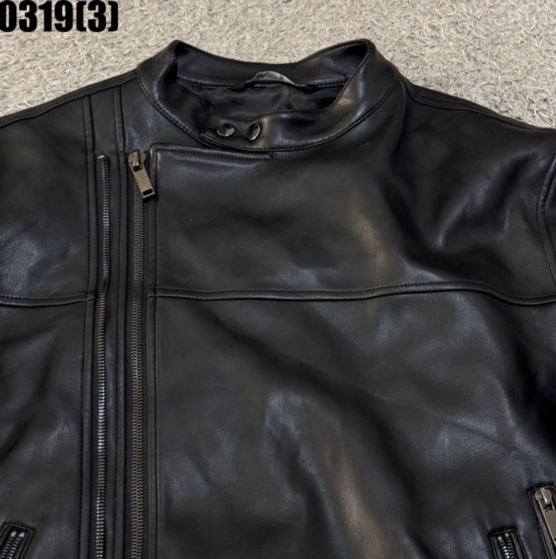 자라 레더 자켓 상품이미지2
