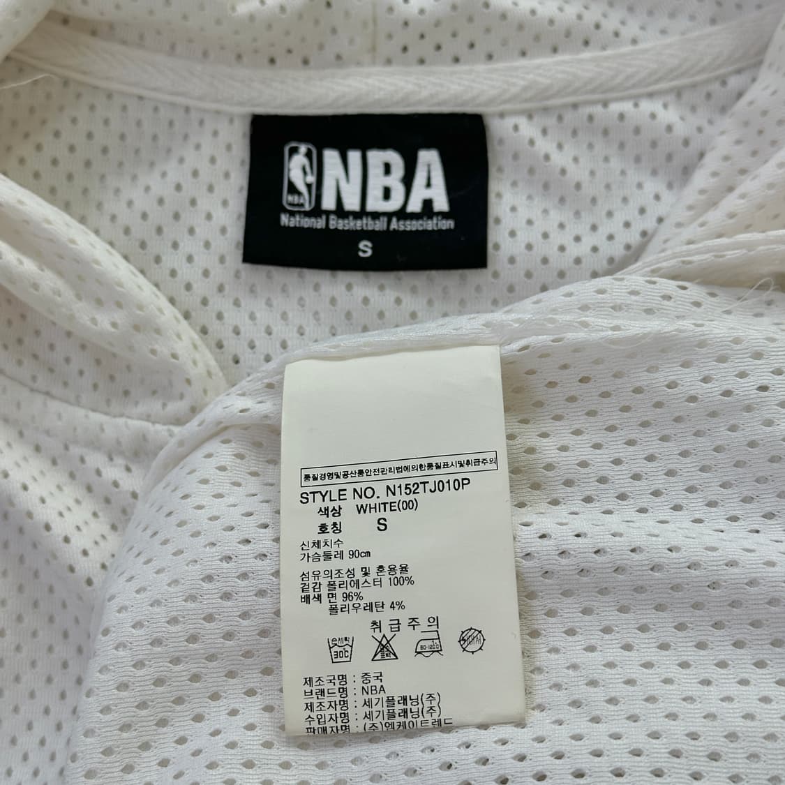 NBA 뉴욕 닉스 메쉬 후드집업 상품이미지6