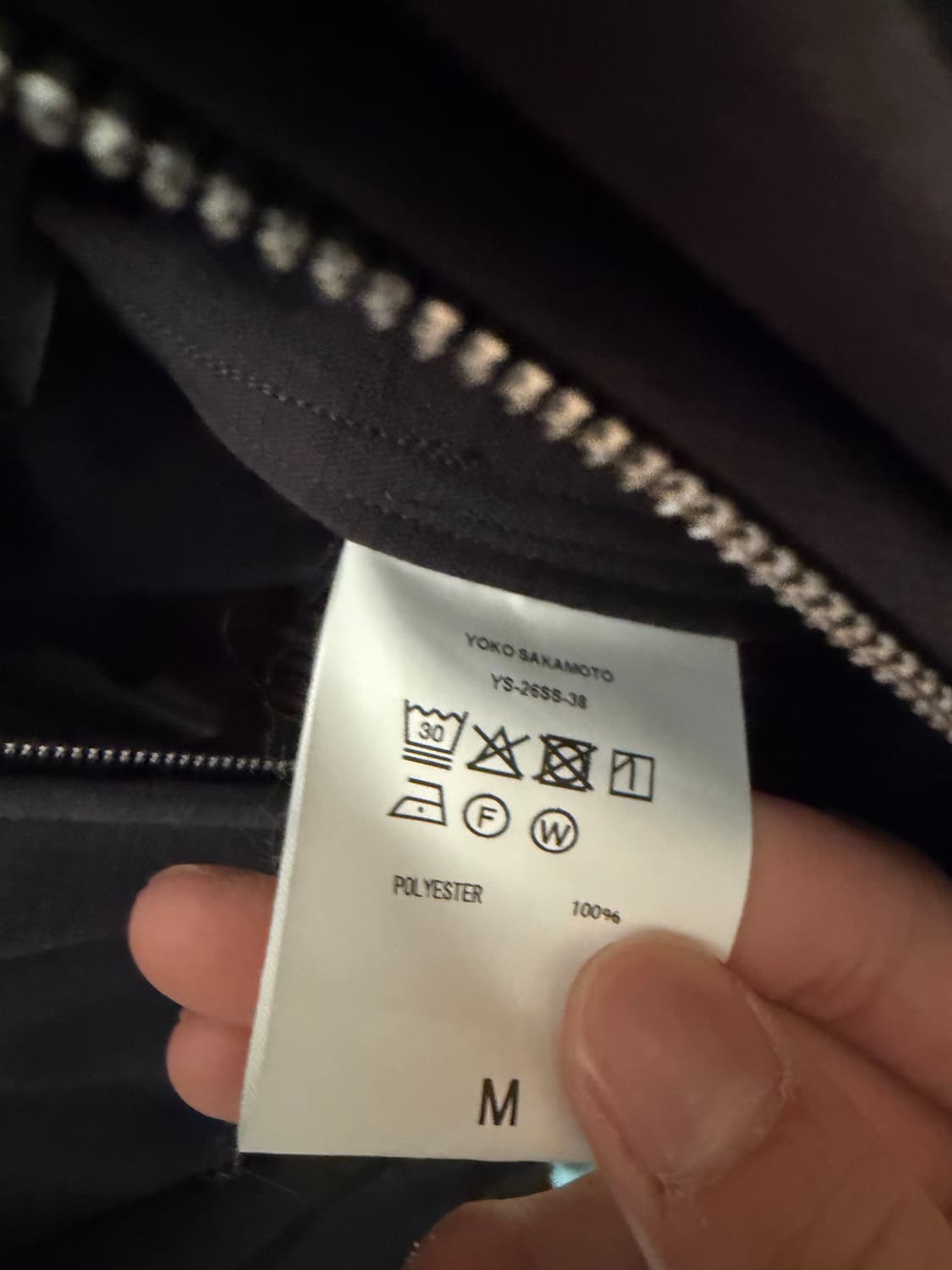 요코사카모토 26ss 후드자켓 차콜 상품이미지4