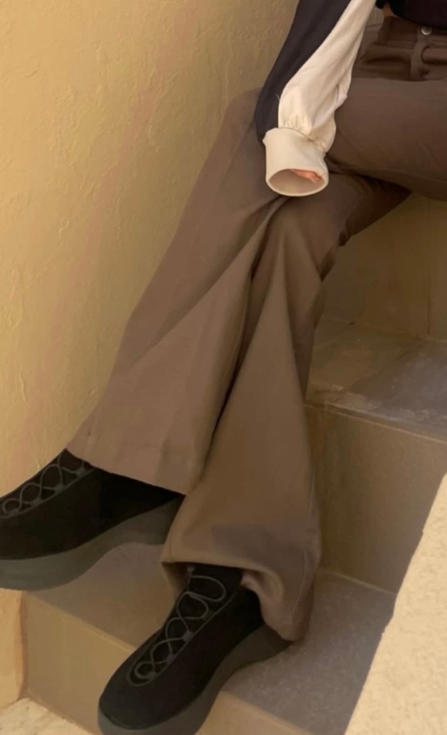 스트링 플랫폼 스니커즈 상품이미지2