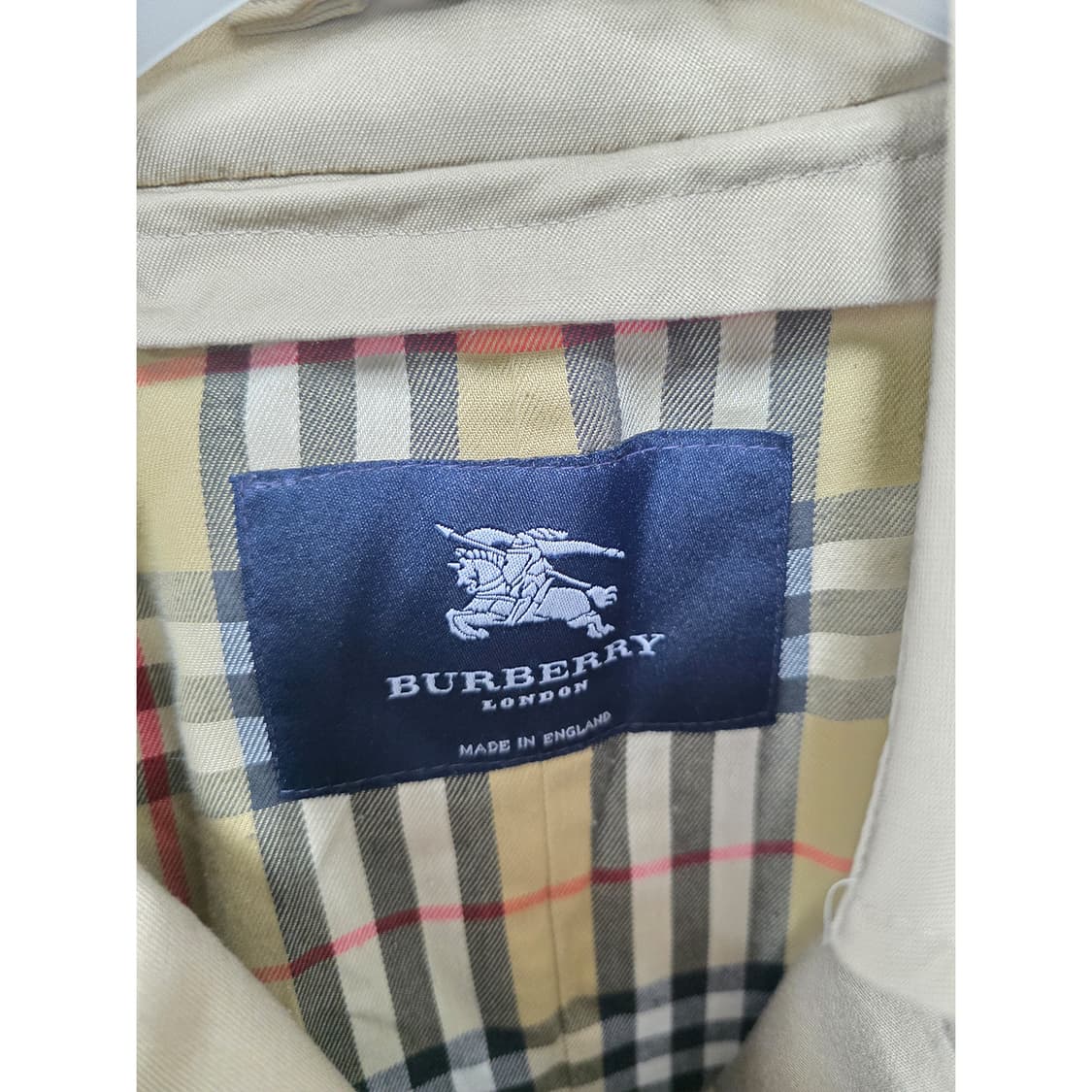 택포_ 버버리 런던 더블 트렌치 코트M 상품이미지2