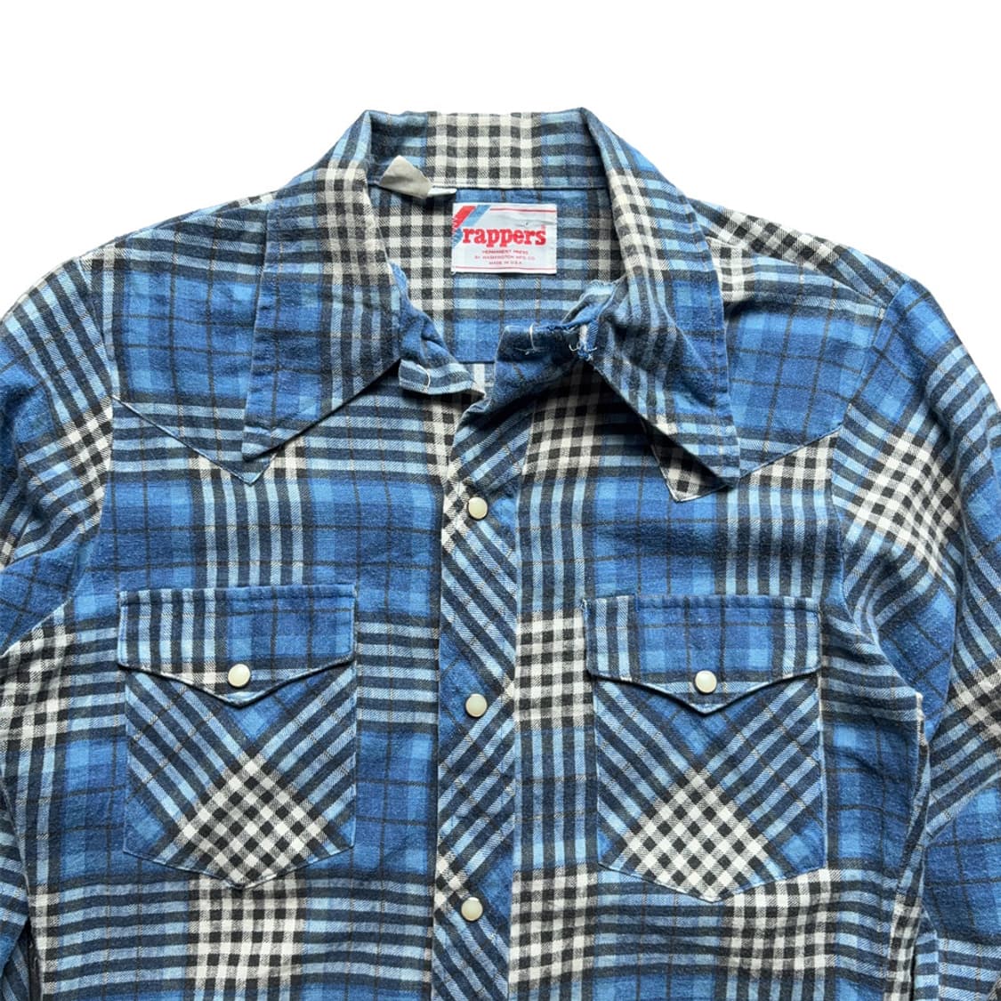 Rappers Vintage Flannel  Western Shirt 상품이미지3