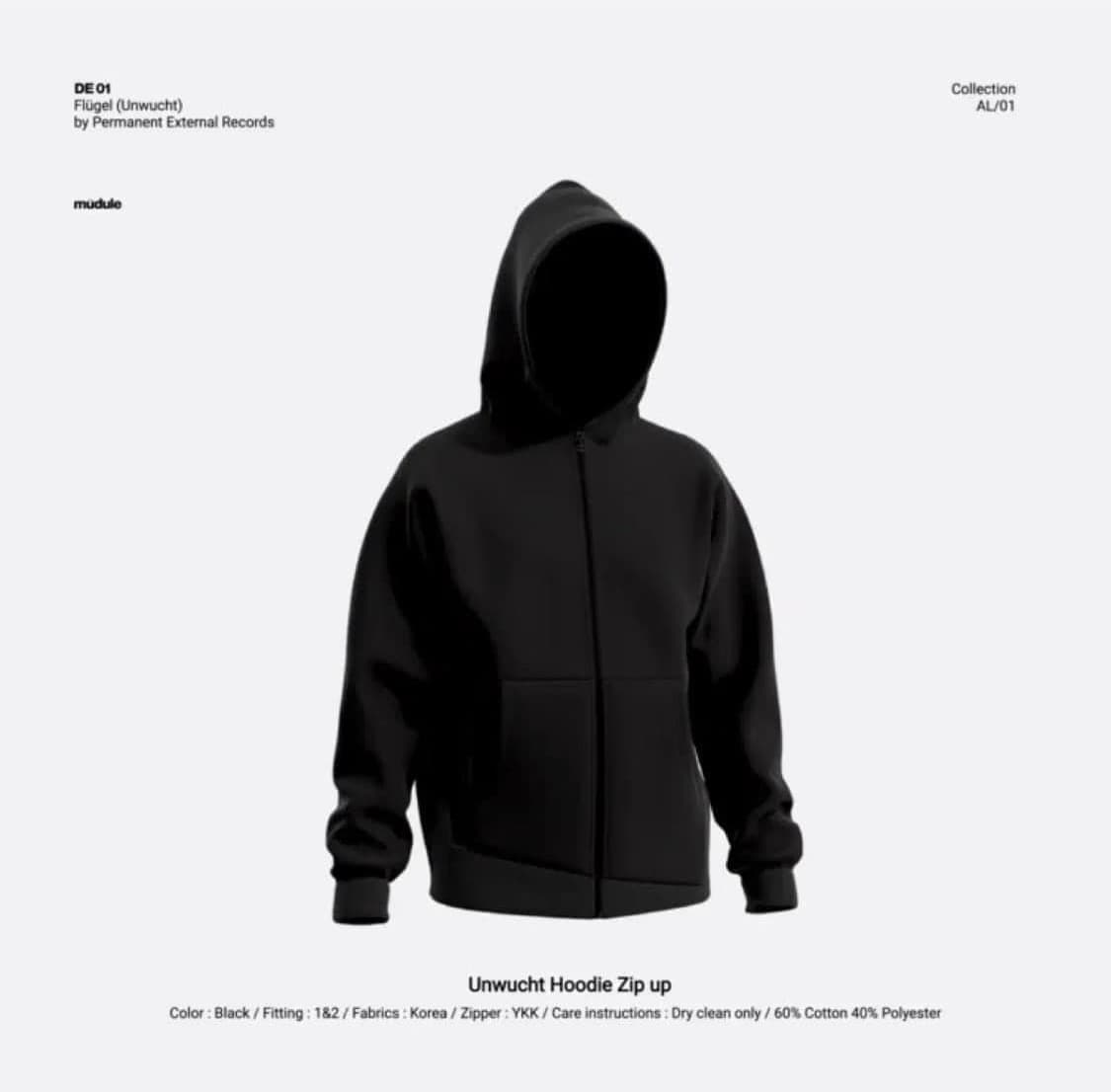 머듈 Unwucht Hoodie Zip up 상품이미지1